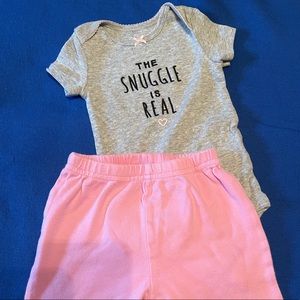 Carter’s and Bebe outfit